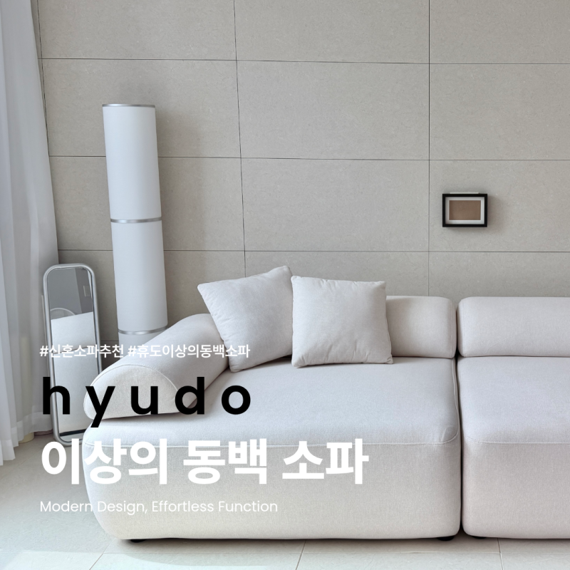 휴도 hyudo 이상의 동백 소파 | 4개월 동안 사용해 본 솔직 후기