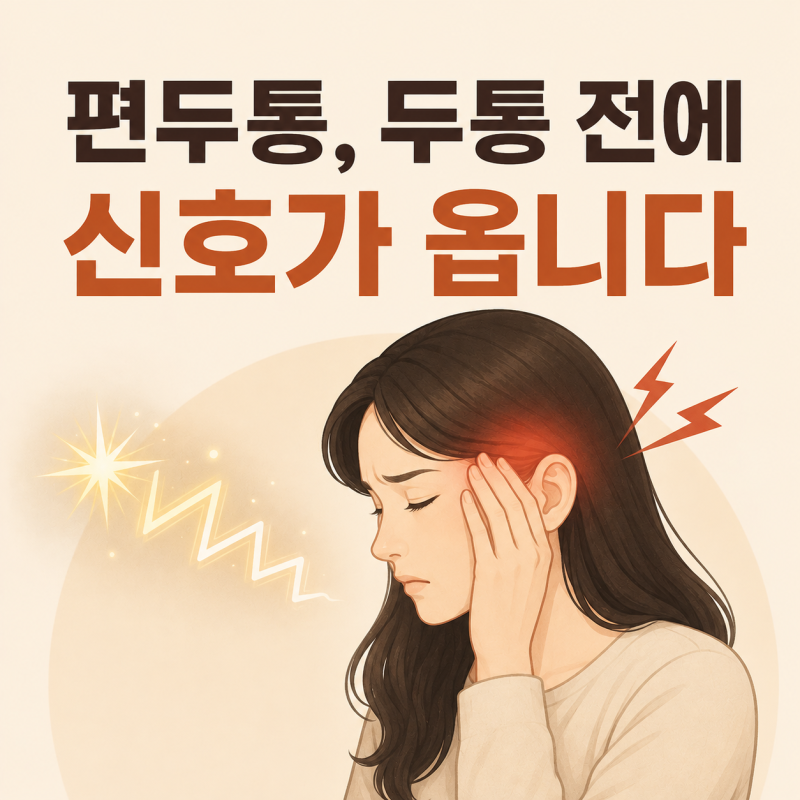 편두통 증상은 어떻게 나타날까요? 두통보다 먼저 나타나는 신호들