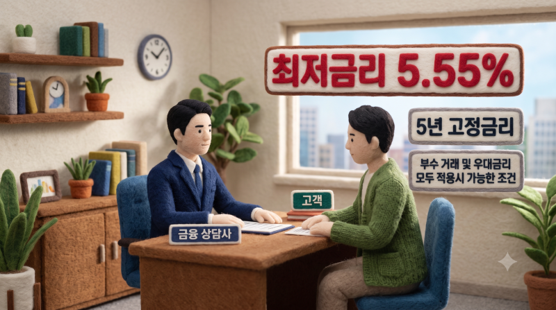 국민은행 주담대 금리 8월 28일 기준 시중은행 금리비교 표 제공