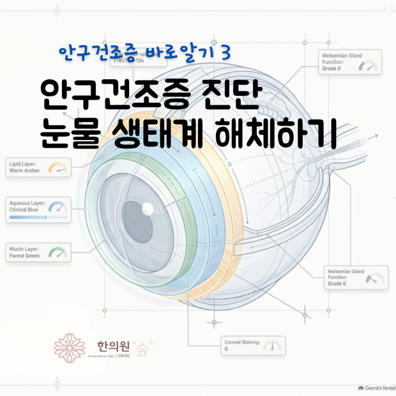 안구건조증이 의심되면 어떤 검사를 받아야 할까요?