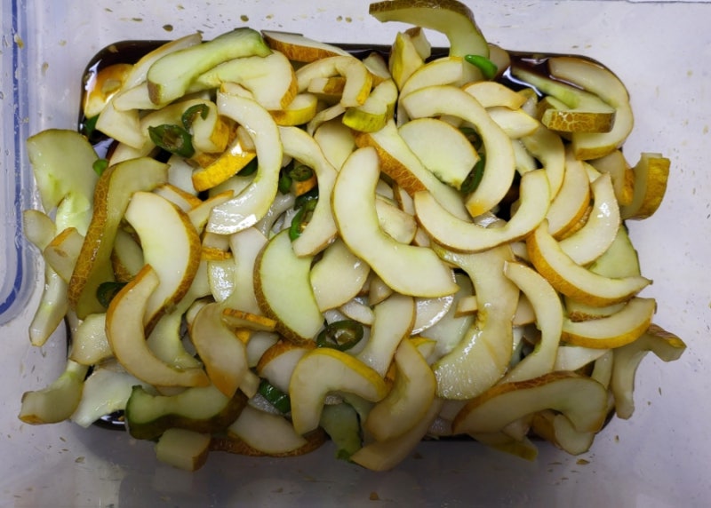 노각장아찌