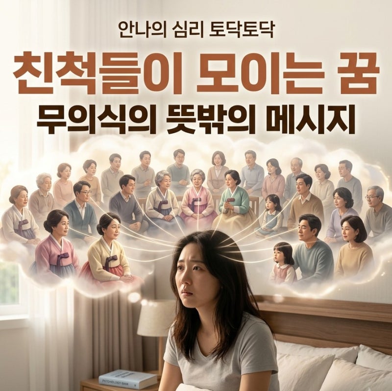 친척들이 한자리에 모이는 꿈, 억눌린 스트레스의 시그널일까?