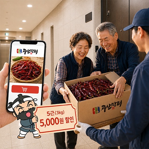 [괴산소식] 2026 괴산청결건고추, 괴산고추축제에 방문이 어렵다면 온라인 (괴산장터) 에서 ....