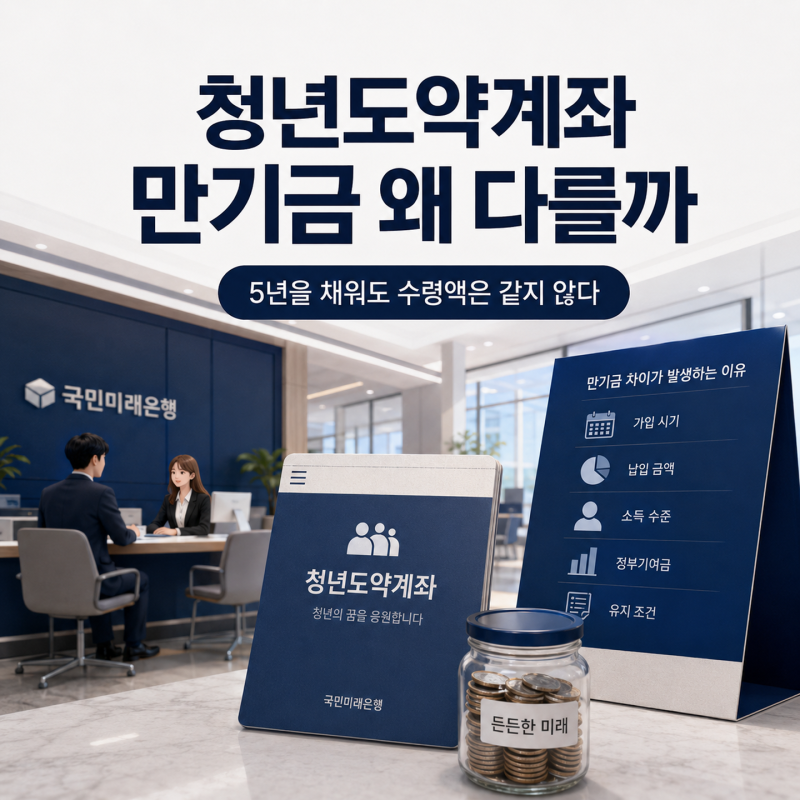 “5년 채워도 5천만원?” 청년도약계좌, 실제 만기금 왜 달라질까