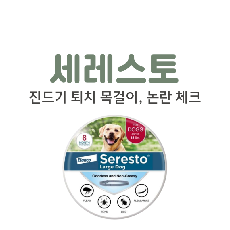 진드기 퇴치 목걸이 세레스토, 정말 안전할까? (부작용 논란까지 총정리)