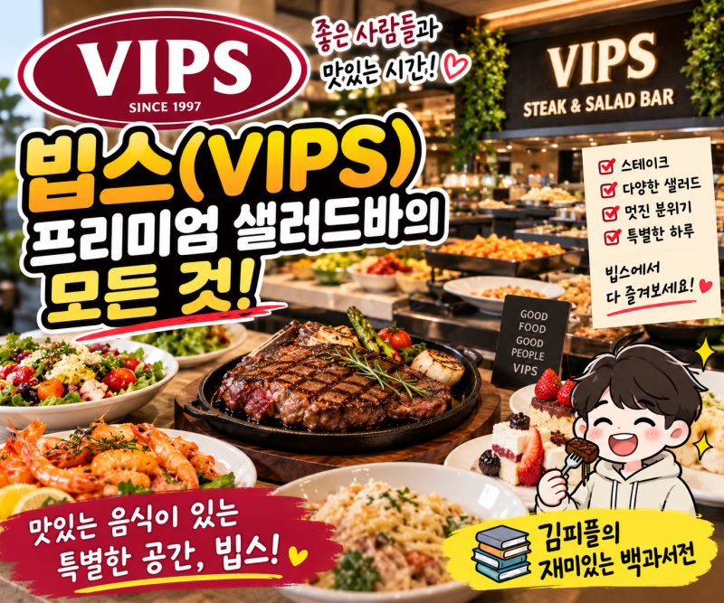 빕스 소개｜2026 가격·메뉴·샐러드바·할인까지 총정리
