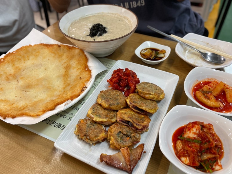 속초중앙시장 전현무계획 맛집, 속초 신토불이 감자옹심이 웨이팅 후기