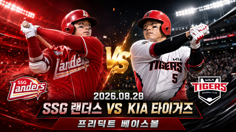 8월 28일 SSG KIA 승부예측｜“3연승보다 더 강한 ERA 1.65” SSG 천적 올러 출격…KIA, 이준기 첫 선....