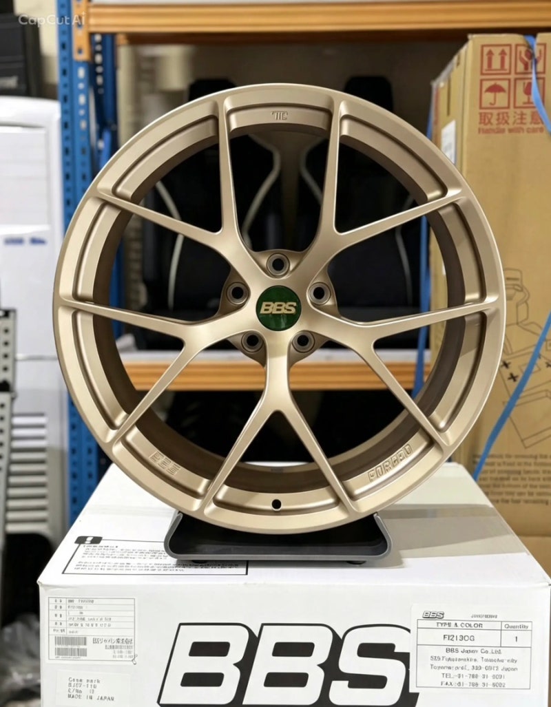 BMW G8X를 위한 초경량 단조 휠, BBS FI-R EVO Citrine Gold