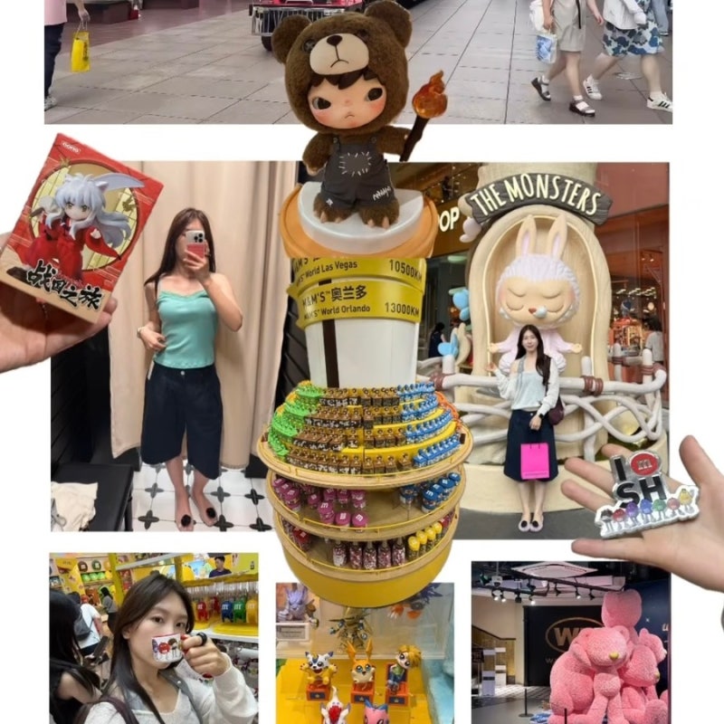 부산에서 상하이 3박5일 샤오따동 북경오리 난징동루 쇼핑리스트 m&m 미니소 w.m 헤이티