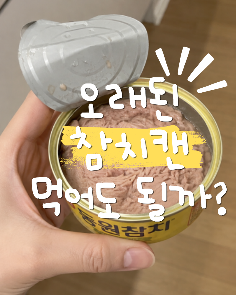 참치캔 유통기한 지난 거 먹어도 될까? 참치캔 보관방법과 안전하게 먹는 법