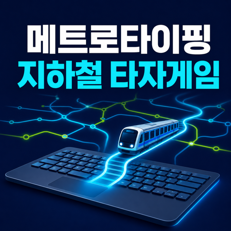 메트로타이핑 게임 사이트｜무료 지하철 타자연습과 친구 대결