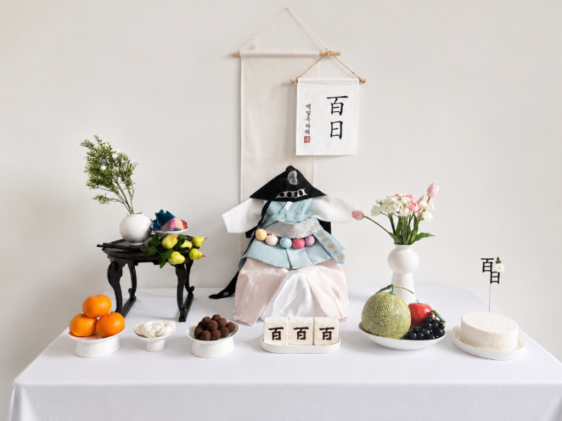 부산·명지 백일상 대여 | 직접 배송·회수