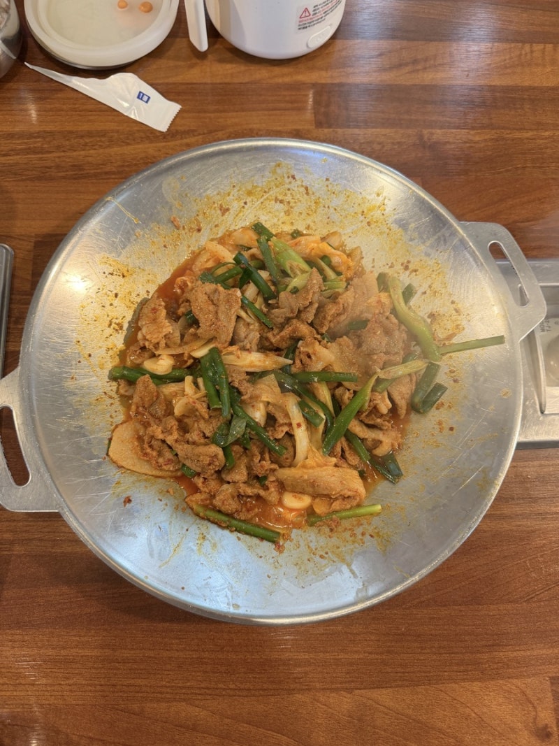 안성금광호수맛집 제주 통돼지 금광점, 고추장불고기부터 한강라면까지