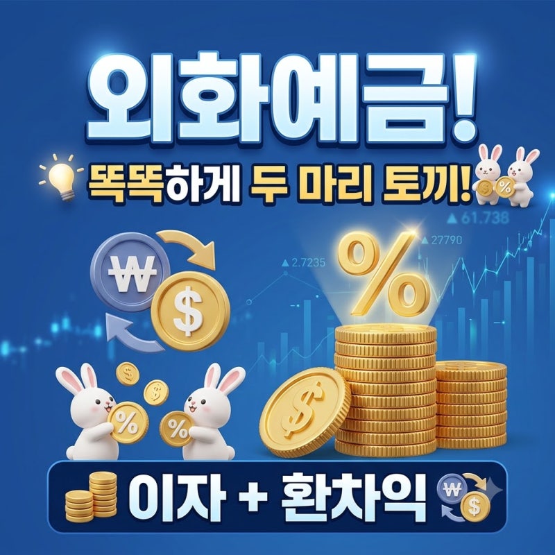 "이율이 이렇게 쏠쏠했어?" 이번 달 가장 유리한 은행별 달러예금 금리 총정리