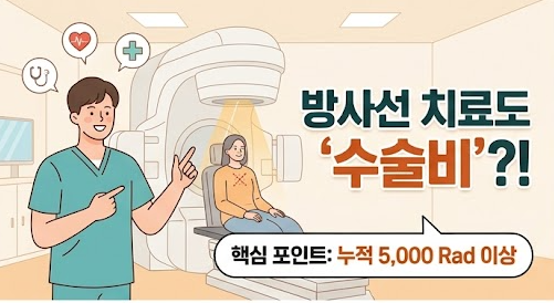 [암보험 꿀팁] 항암 방사선 세기조절(IMRT) 치료받았는데 '종수술비' 받을 수 있을까? (누적 5,00....