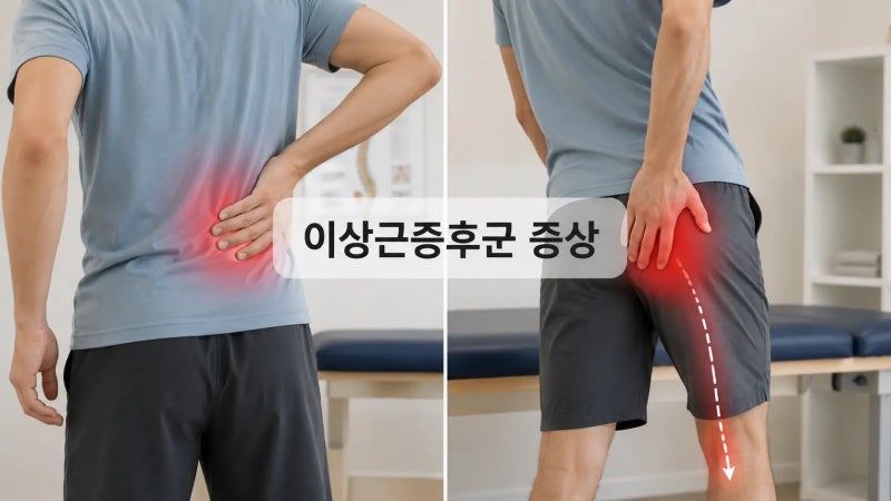 엉덩이 통증 그냥 넘기면 다리까지 찌릿? 이상근증후군 증상·허리디스크 구별