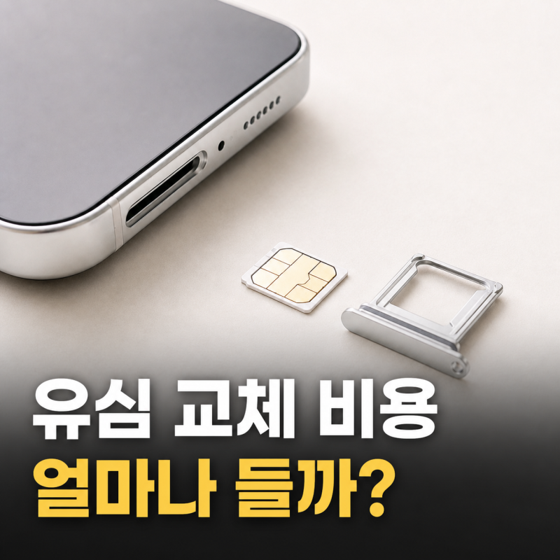유심 교체 비용·준비물, 바꾸기 전후 꼭 확인할 것