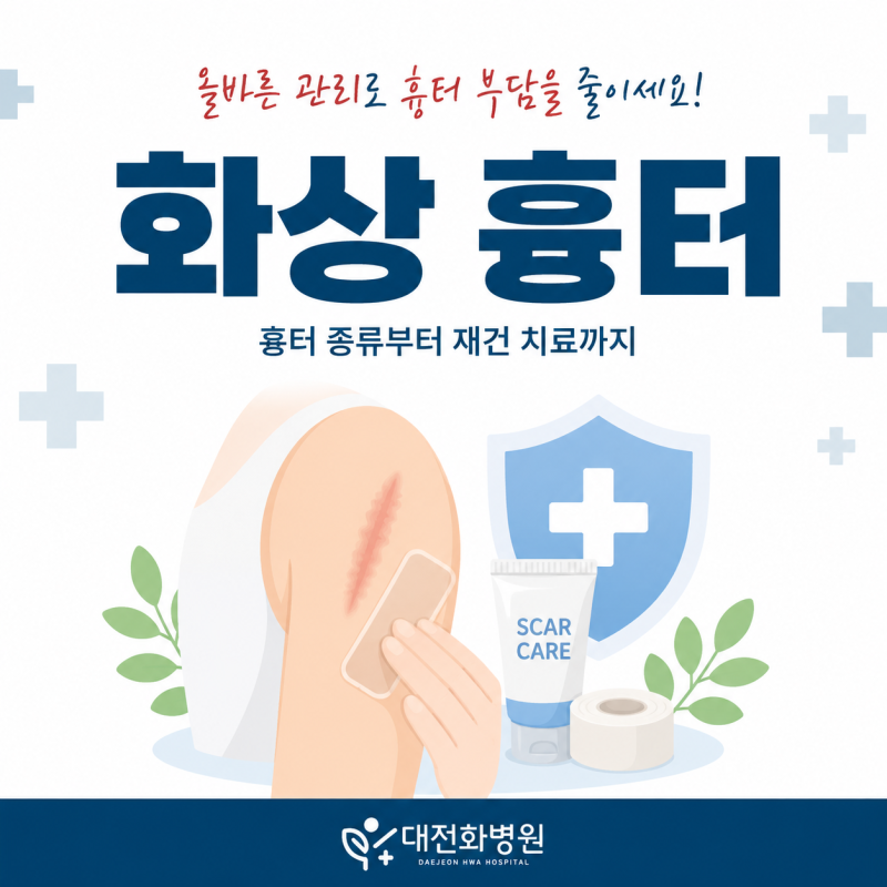 대전 화상 흉터 치료로 제거 가능할까요?