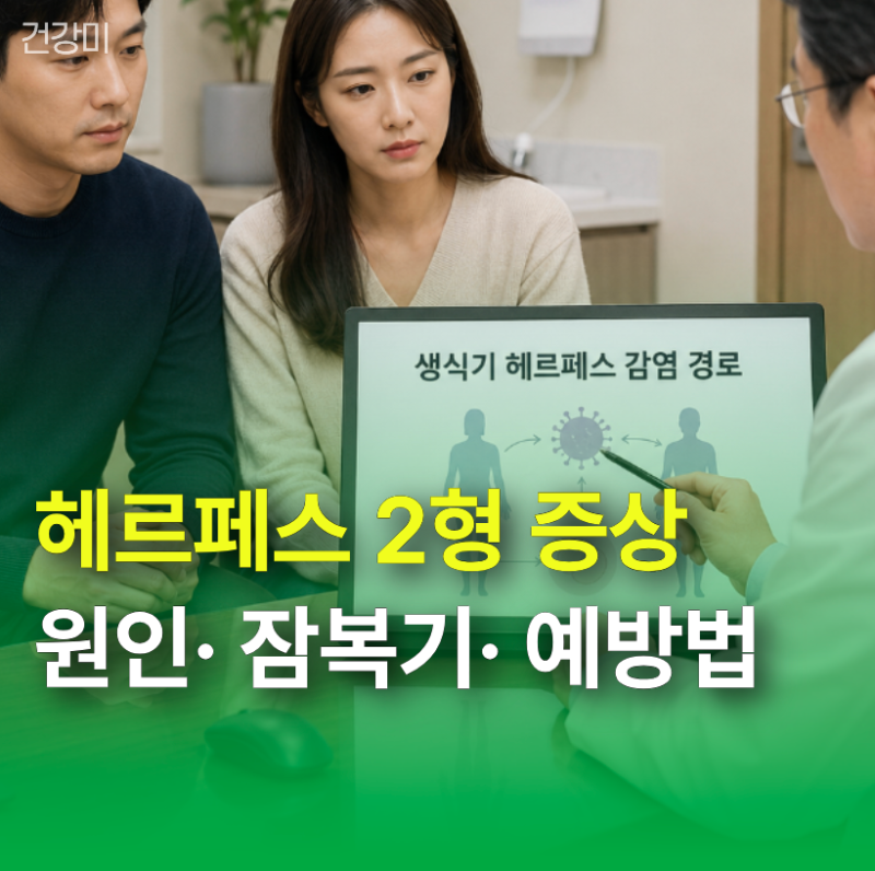 "헤르페스 2형 완치 정말 불가인가?" 증상·원인·잠복기·예방법까지 파헤치기