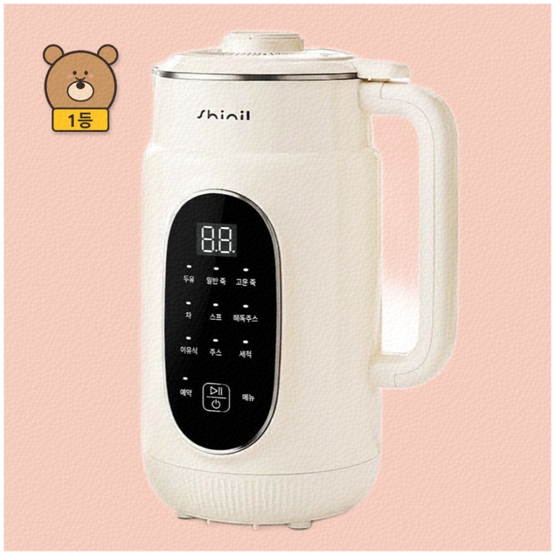 두유와 이유식을 한 번에! 실사용 추천 두유제조기 모음