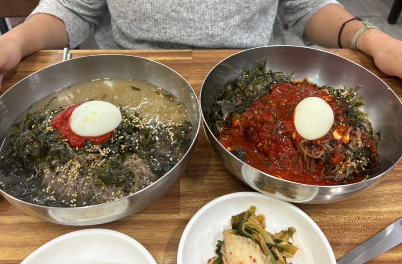 [송정해변막국수 해운대점] 해운대맛집 송정해변막국수현지인 단골집 다녀온 후기