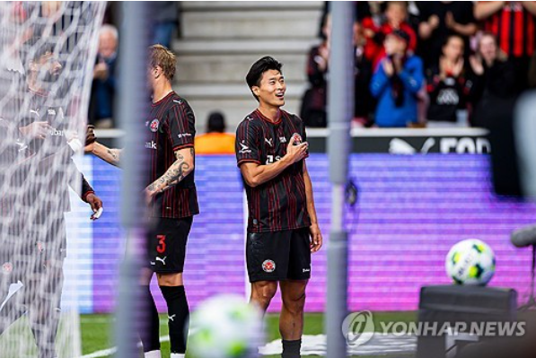 조규성 리예카 2차전 헤더골, 미트윌란 UECL 본선 진출 확정