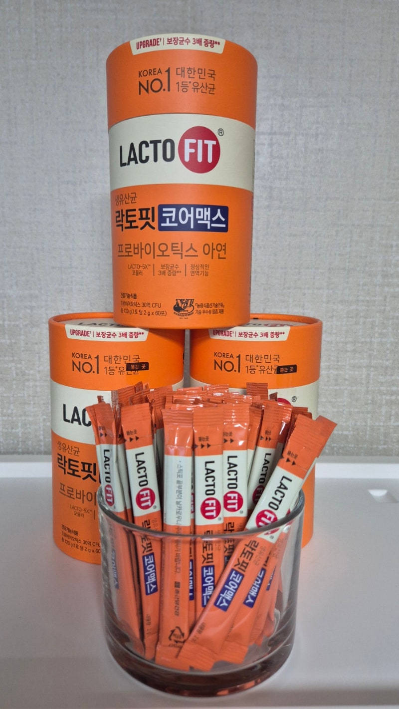 먹기편한 유산균!! 락토핏 코어맥스