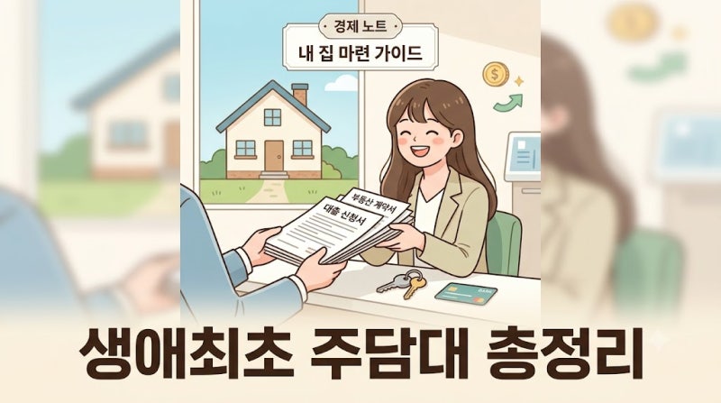 생애최초 주담대 조건 및 미혼·부모님 세대원 포함 여부 총정리