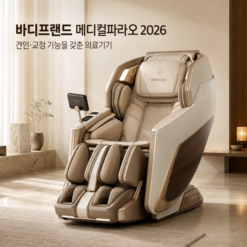 "식약처 인증 의료기기" 바디프랜드 의료기기 메디컬파라오 2026 , 690만원의 구매 기준은?