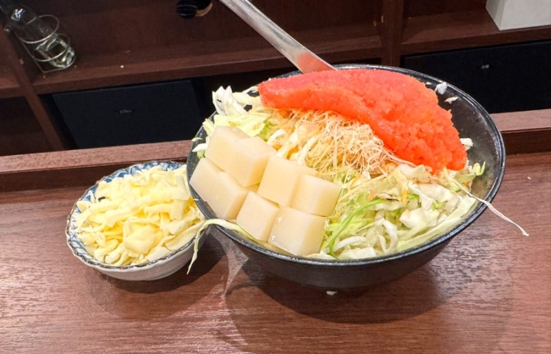 일본 후쿠오카 츠키시마 몬자 타마토야 텐진점 후기 : 후쿠오카 몬자야키 맛집 • 웨이팅 후....