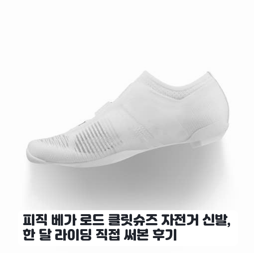 주말 국토종주 대비해 신어본 피직 베가 로드 클릿슈즈 솔직 기록