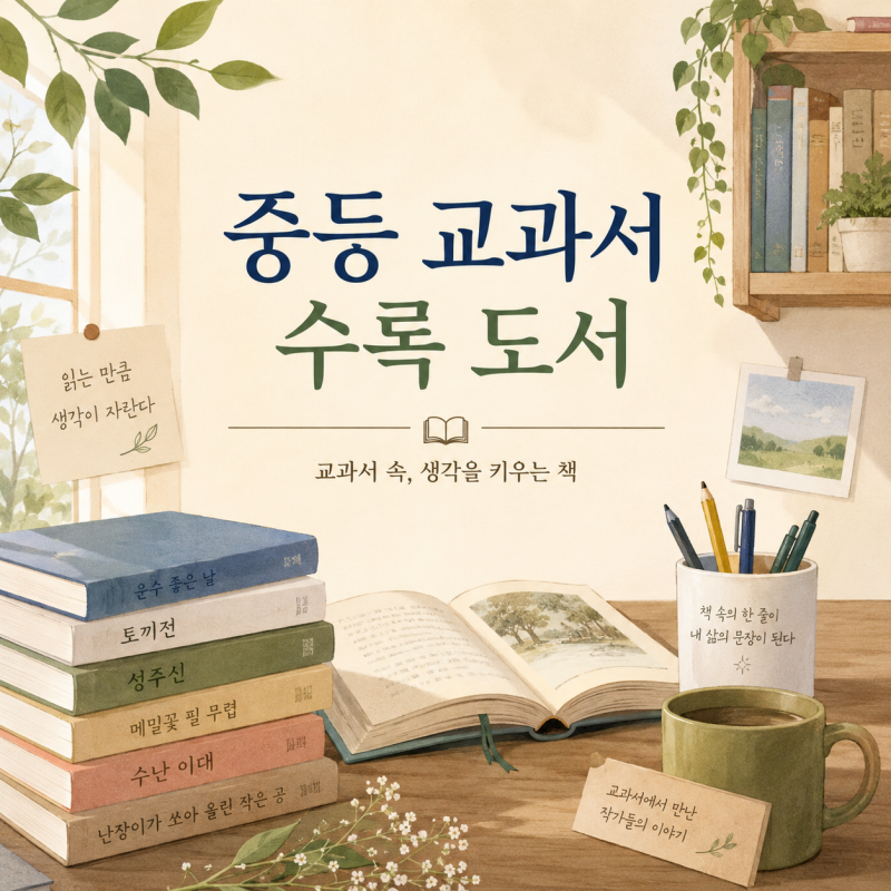 중등 교과 연계도서 목록