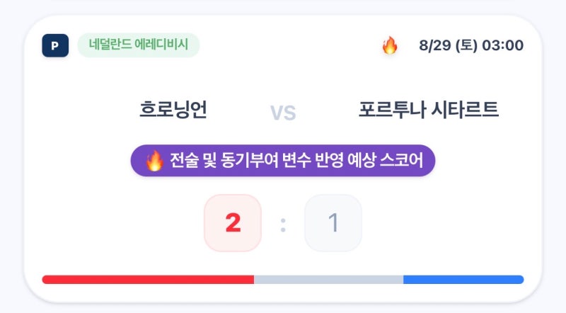 [에레디비시 4R 프리뷰] FC 흐로닝언 vs 포르투나 시타르트 | 안방 3경기 연속골 빌룸손의 화력 ....