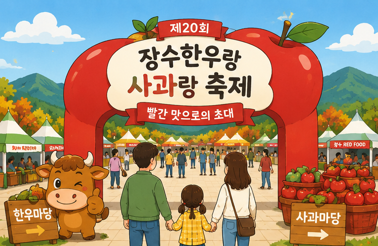 2026 장수한우랑사과랑축제 총정리｜장수 한우·사과 먹거리부터 체험까지(장수 아이와 가볼....