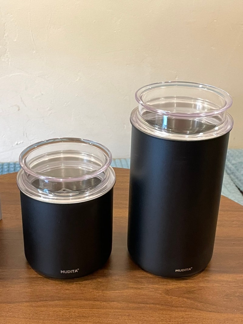 [무디타] 스텐 이중 잠금 원두 보관용기(700ml, 1400ml) 내돈내산