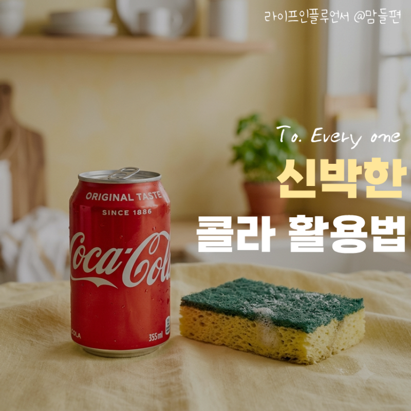 "콜라청소? 냄비 변기에 부었더니?"신박한 세척 방법3가지