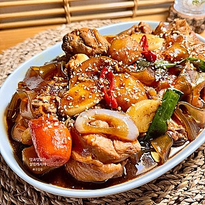 간장 닭도리탕 만들기 간장찜닭 황금레시피