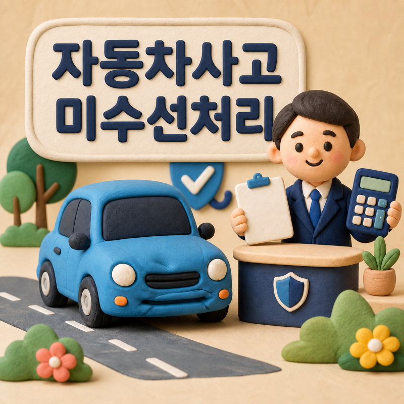 자동차사고 미수선처리란? 대물·자차 차이부터 지급금액까지 쉽게 정리