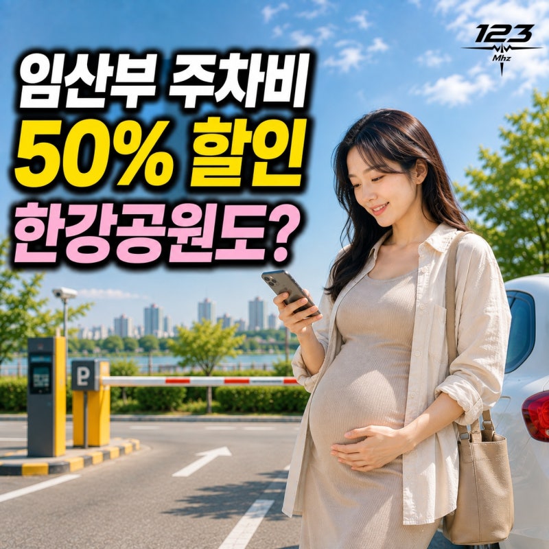 임산부 공영주차장 50% 할인｜한강공원도 반값일까?