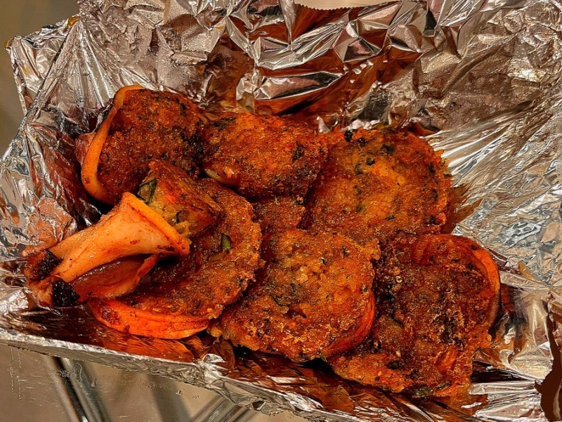 속초 중앙시장 맛집 원조 누룽지 오징어순대 웨이팅 서민갑부 똑이네 튀김 포장 후기