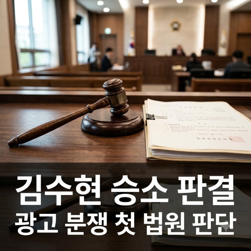"돈 돌려달라더니.." 김수현 광고 계약금 반환 승소 법원 판결이 남긴 반전