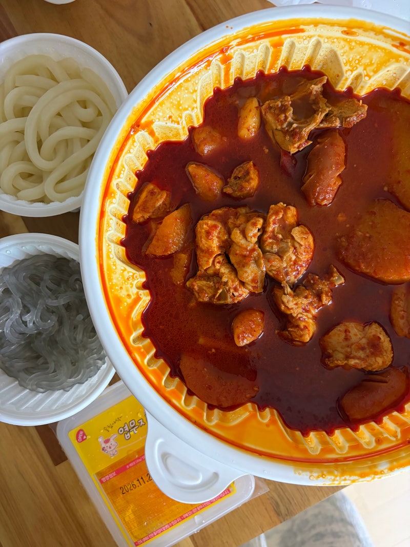 동대문 엽기떡볶이 배달 :: 엽떡 닭볶음탕, 기본 구성 + 토핑 + 꿀조합 메뉴 추천 ! ( 엽기 닭도....