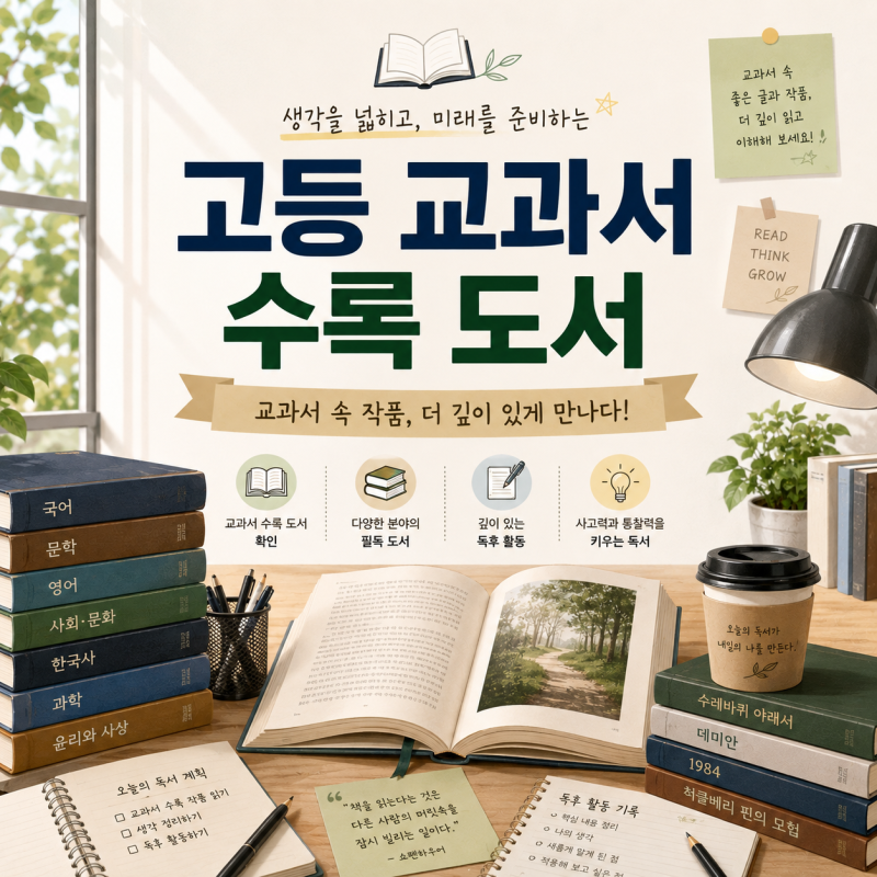 고등 교과연계 도서 목록