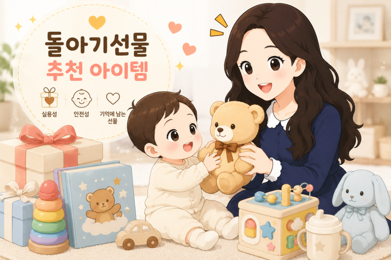 돌선물 뭐가 좋을까? 실패 적은 돌아기선물 돌선물추천 리스트