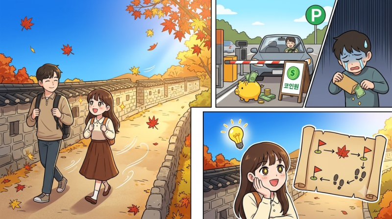청주 상당산성 가을 산책 코스 BEST 3 & 주차 꿀팁 총정리