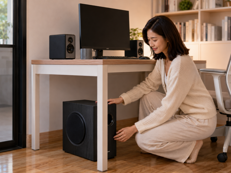에디파이어 T5S 서브우퍼 후기｜70W 출력에 35Hz 저역, 작은 스피커가 달라졌다