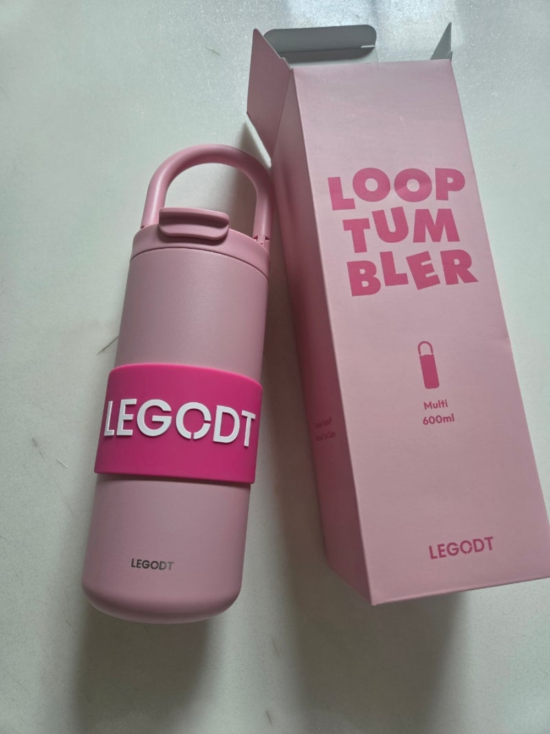 레고트 루프 텀블러 멀티 600ml 핑크. 내돈내산 세척 편한 밀폐 텀블러 추천
