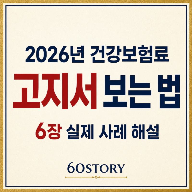2026년 건강보험료 고지서 보는 법 : 지역가입자 건보료·장기요양보험료·자동이체 금액 실제....