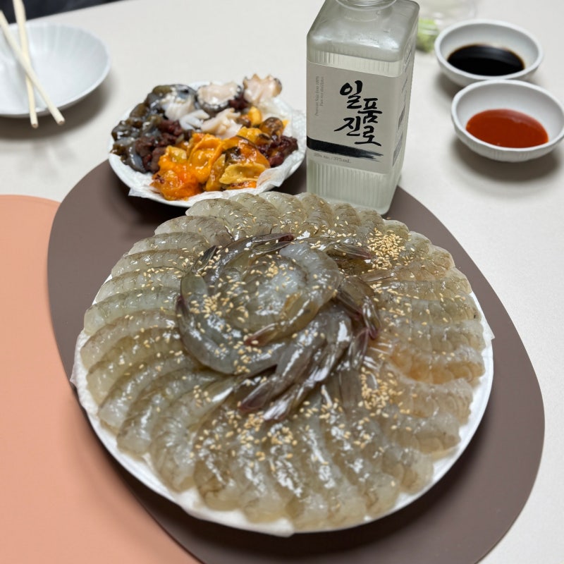 울산 생새우 맛집 어디? 농수산물시장 회센터 포장 만족 후기